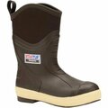 Xtratuf Men's 12 in Insulated Elite Legacy Boot, BROWN, M, Size 12 22612